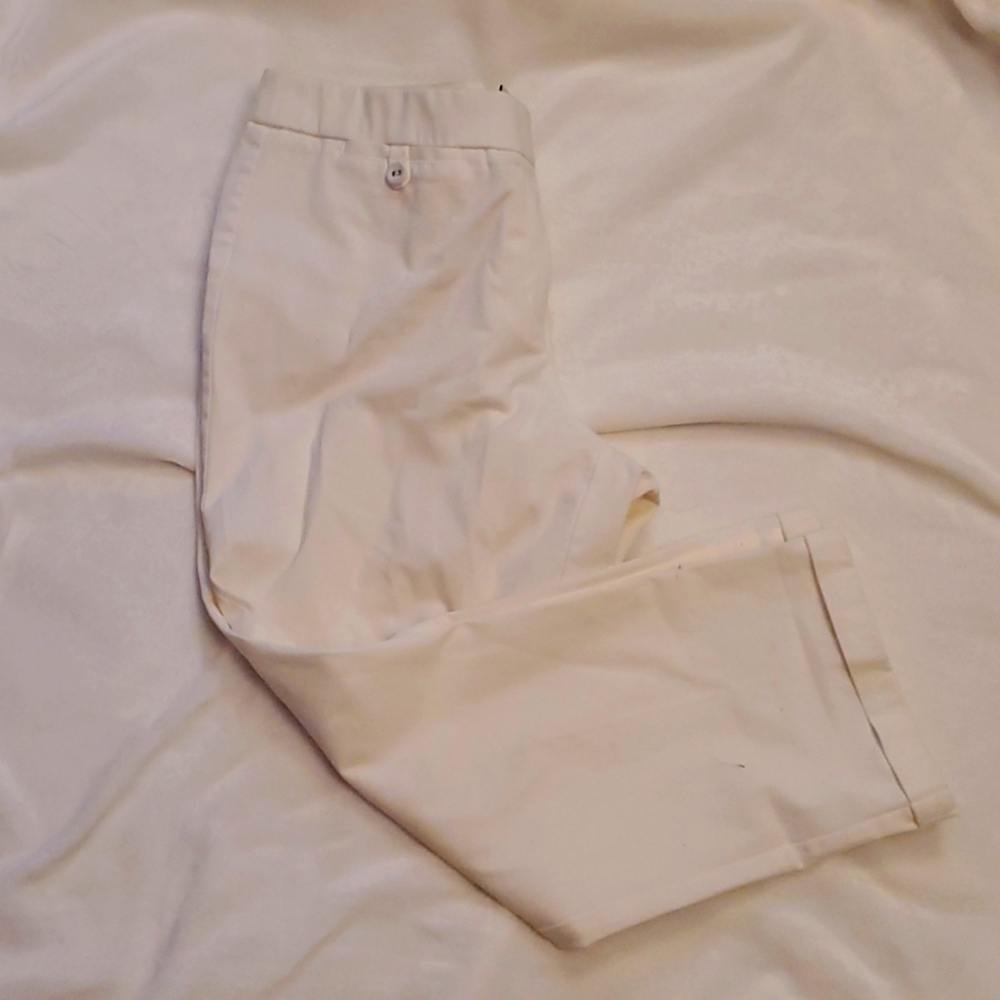 White dress pants